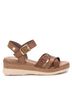 XTI Brown Women's Wedge Sandals Size 7 - photo 1