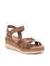 XTI Brown Women's Wedge Sandals Size 7 - photo 2