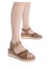 XTI Brown Women's Wedge Sandals Size 7 - photo 5