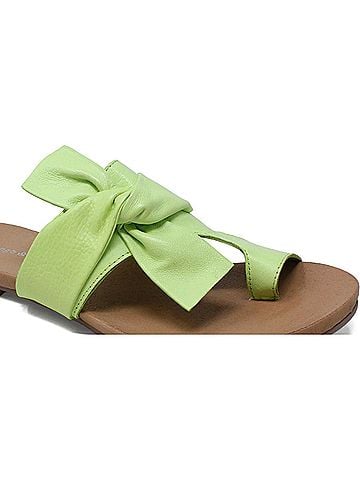 Django & Juliette Women's Jacona Slides in Light Citrus (view 2)