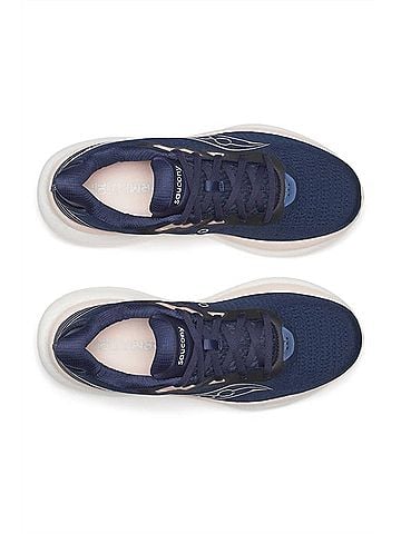 Saucony Women's Triumph 23 Shoe in Navy/Cameo (view 2)