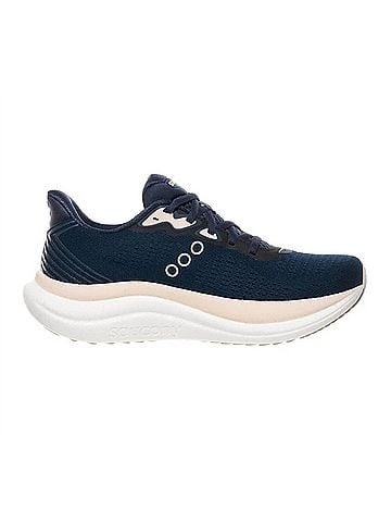 Saucony Women's Triumph 23 Shoe in Navy/Cameo (view 1)