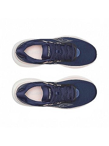Saucony Women's Triumph 23 Shoe in Navy/Cameo (view 2)