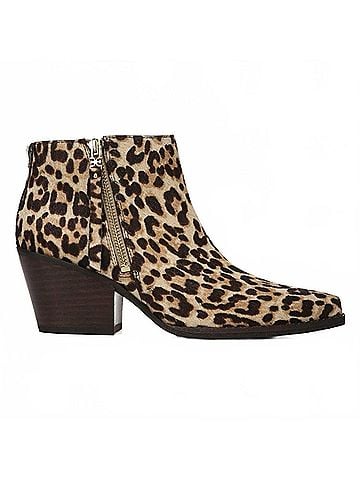Sam Edelman Women's Walden Genuine Calf Hair Bootie in Sand (view 1)