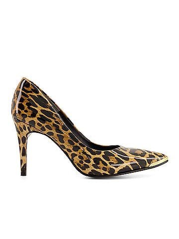 Andrea Women's Animal Print Stiletto Pumps in Leopard (view 1)