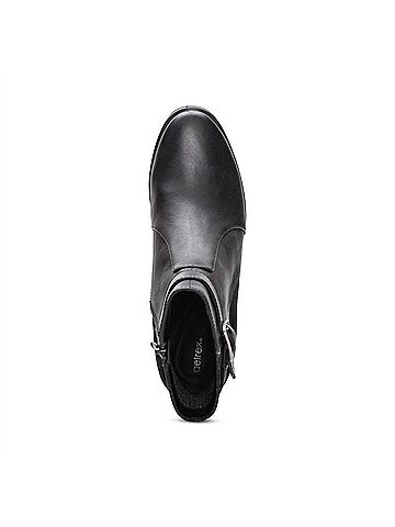 Aetrex Women's Rebecca Heel Boot in Black (view 2)