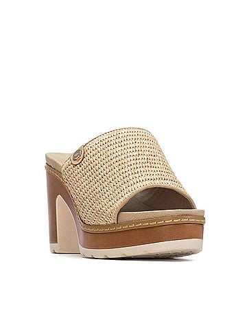 XTI Women's Pu Sandal in Taupe (view 2)