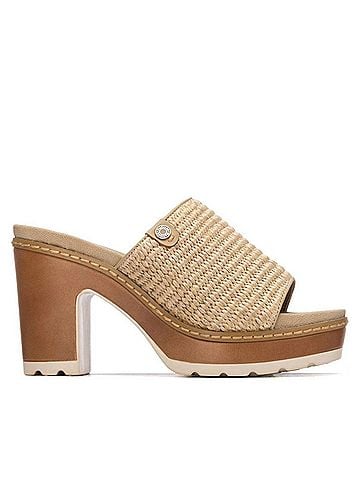XTI Women's Pu Sandal in Taupe (view 1)