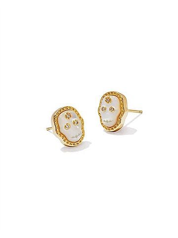 Kendra Scott Women's Sugar Skull Stud Earrings (view 1)