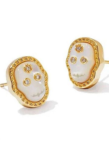 Kendra Scott Women's Sugar Skull Stud Earrings (view 2)