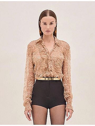 Alexis Luzia Top in Fawn (view 2)