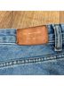 Zara Solid Blue Denim Skirt Size S - photo 3