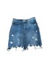 Zara Solid Blue Denim Skirt Size S - photo 1