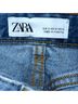 Zara Solid Blue Denim Skirt Size S - photo 4