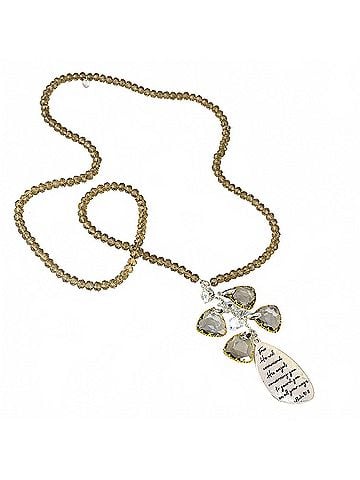Good Works Women's Angel Necklace in Multi (view 1)