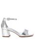 XTI Silver Women's Heeled Sandals Refresh Size 7 - photo 1
