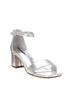 XTI Silver Women's Heeled Sandals Refresh Size 7 - photo 2