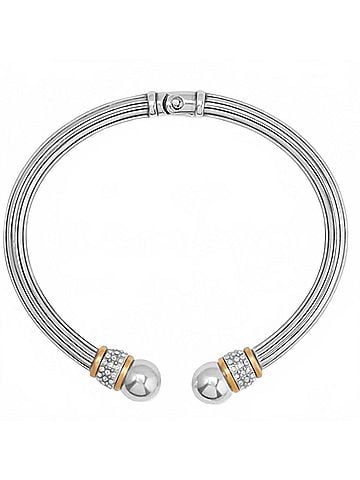 Brighton Women's Meridian Open Hinged Bangle (view 2)