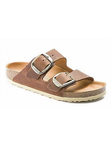 Birkenstock Women's Arizona Big Buckle Sandal in Cognac (view 1)