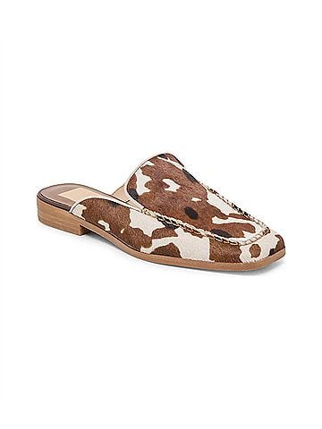 Dolce Vita Women's Bradly Calf Hair Mules in Cow (view 1)