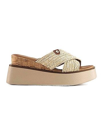 Andrea Women's Criss Cross Platform Wedge Sandals (view 1)