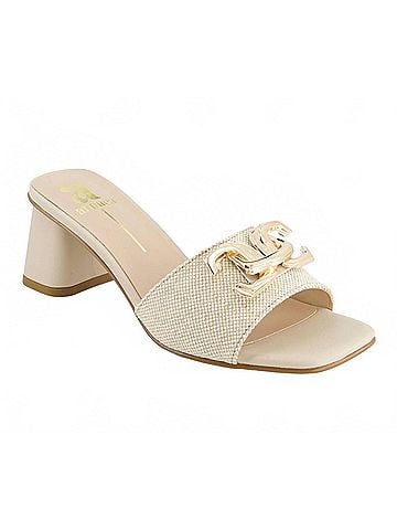 Andrea Women's Slip On Heeled Sandals (view 2)