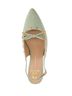 Andrea Solid Green Women's Low Heel Pump Size 7 - photo 3
