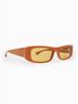 APERCU Orange Unisex Marta Sunglasses One size - photo 1
