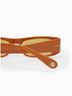 APERCU Orange Unisex Marta Sunglasses One size - photo 4
