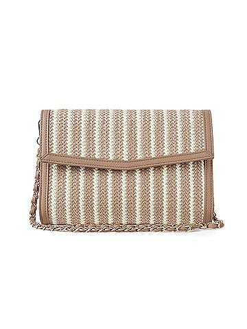 Haute Shore Women's Beth Raffia Clutch Bag in Toast/Beige (view 1)