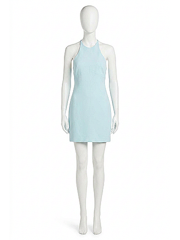 Amanda Uprichard Canaria Dress in Ice Blue (view 1)