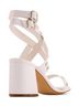 Andrea White Women's Studded Sandal Size 10 - photo 3