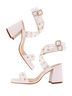 Andrea White Women's Studded Sandal Size 10 - photo 4