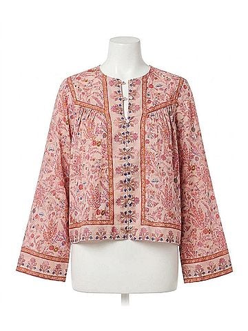 Cleobella Vivien Long Sleeve Top in Dahlia Print (view 1)