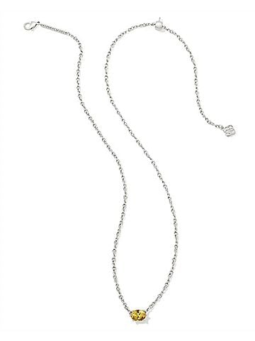 Kendra Scott Women's Cailin Rhodium Necklace (view 2)