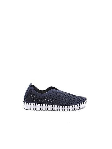 Ilse Jacobsen Tulip 139 Slip On in Blue Grey (view 1)