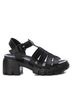 XTI Black Women's Sandals Size 5 1/2 - photo 1