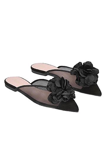 Pretty Ballerinas Woman's Ella Mesh Mules (view 2)
