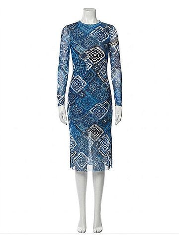 Johnny Was Lolia Mesh Midi Dress in Shiloh (view 1)