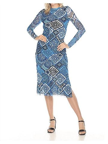 Johnny Was Lolia Mesh Midi Dress in Shiloh (view 2)