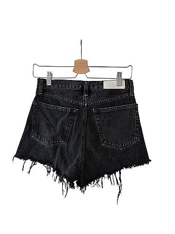 RE/DONE High Rise Denim Cut Off Jean Short Denim Shorts (view 2)