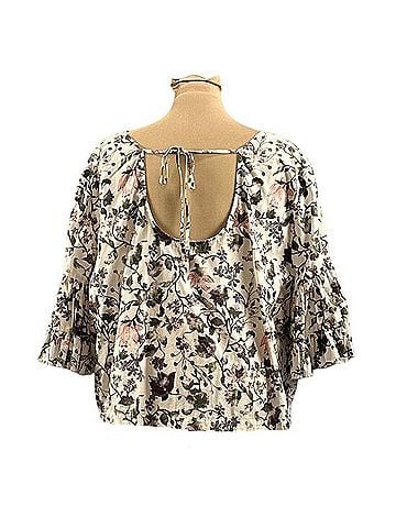 Melrose and Market 3/4 Sleeve Top (view 2)