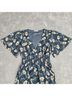 Baltic Born 100% Polyester 100% Polyester Floral Multi Color Cocktail Dress Size M - photo 4