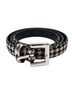 Club Monaco Houndstooth Black Brown Belt Size S - photo 1
