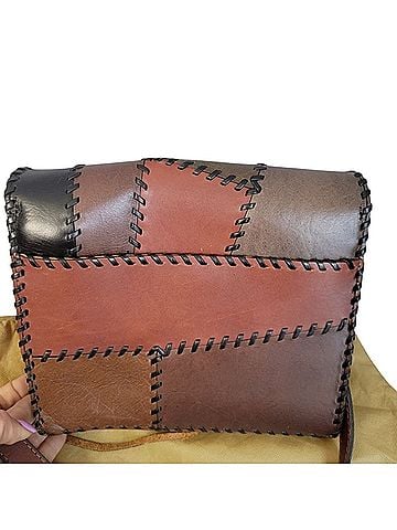 Patricia Nash Patchwork Leather Crossbody Bag (view 2)