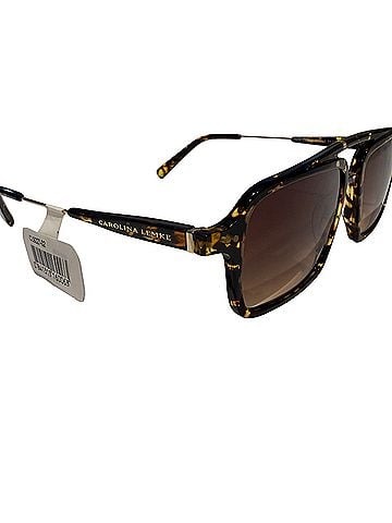 Carolina Lemke Vamp Demi Brown Sunglasses (view 2)