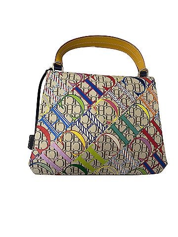 Carolina Herrera Leather Shoulder Bag (view 2)