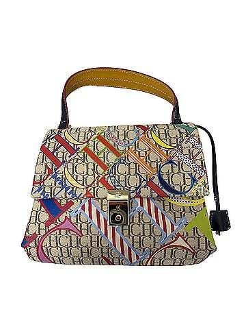 Carolina Herrera Leather Shoulder Bag (view 1)