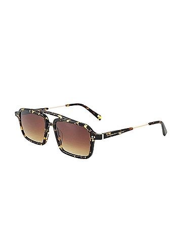Carolina Lemke Vamp Demi Brown Sunglasses (view 1)