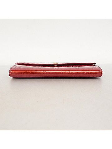 Louis Vuitton Louis Vuitton Vernis Portefeuille Sarah Long Wallet M93530 Pomme d'Amour (Women's) (view 2)